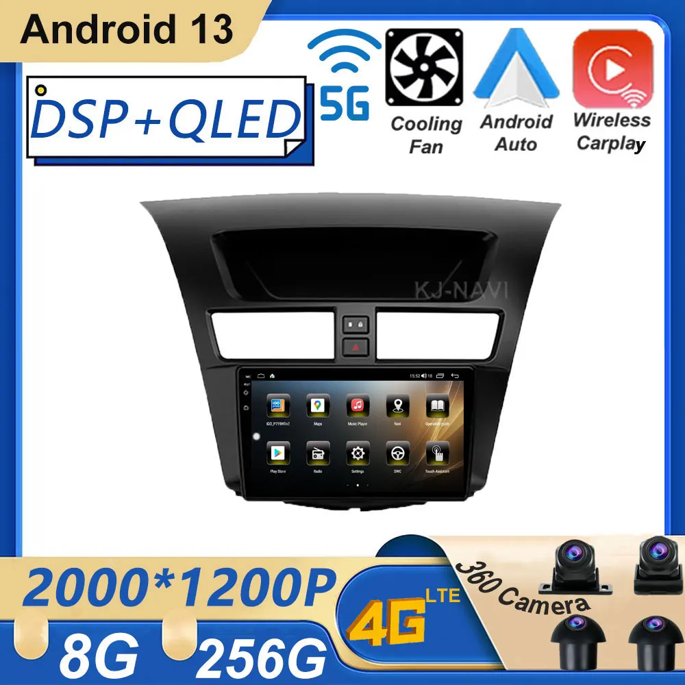 

For Mazda BT-50 BT50 2 2011 - 2020 9 Inch Screen Android 13 Car Radio Stereo Multimedia Player Wireless Carplay Android auto