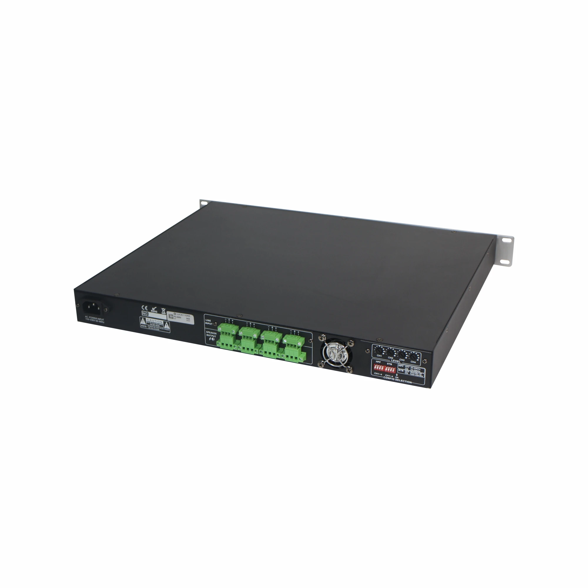 T профессиональный компактный 1U дизайн класса D портативный сабвуфер усилитель