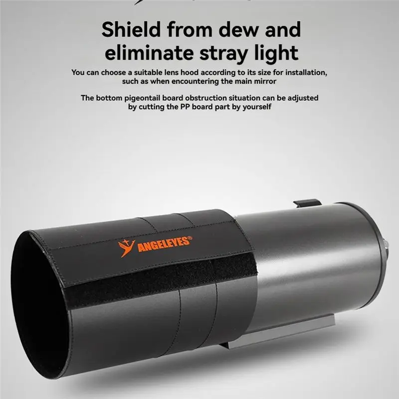 Фото Бленда для объектива Most-Angeleyes для Celestron 127SLT 150SLT C6, внутренний матовый бокс, аксессуары для астрономических телескопов, черная №2