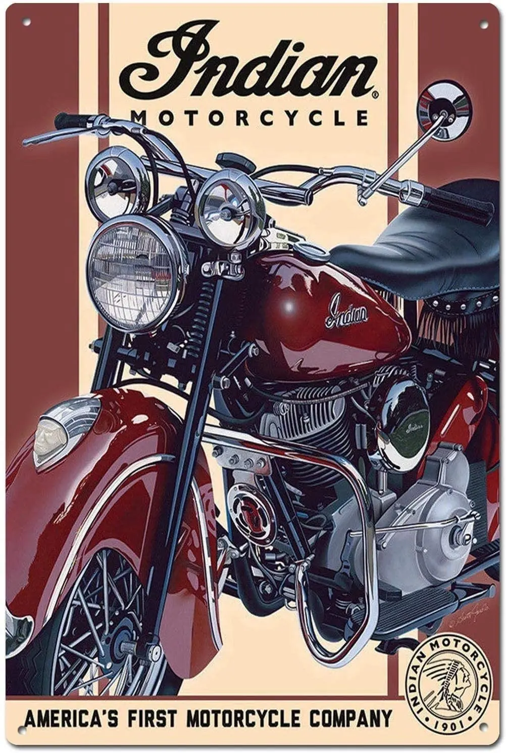 

Оловянные знаки для мотоциклов, винтажный Металлический Настенный декор, бары, кафе, пабы 12x8 дюймов