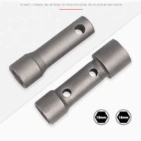 1618mm high torque spark plug removal tool steel afterburner hole high hardness drive spark plug socket wrench for motorcycle