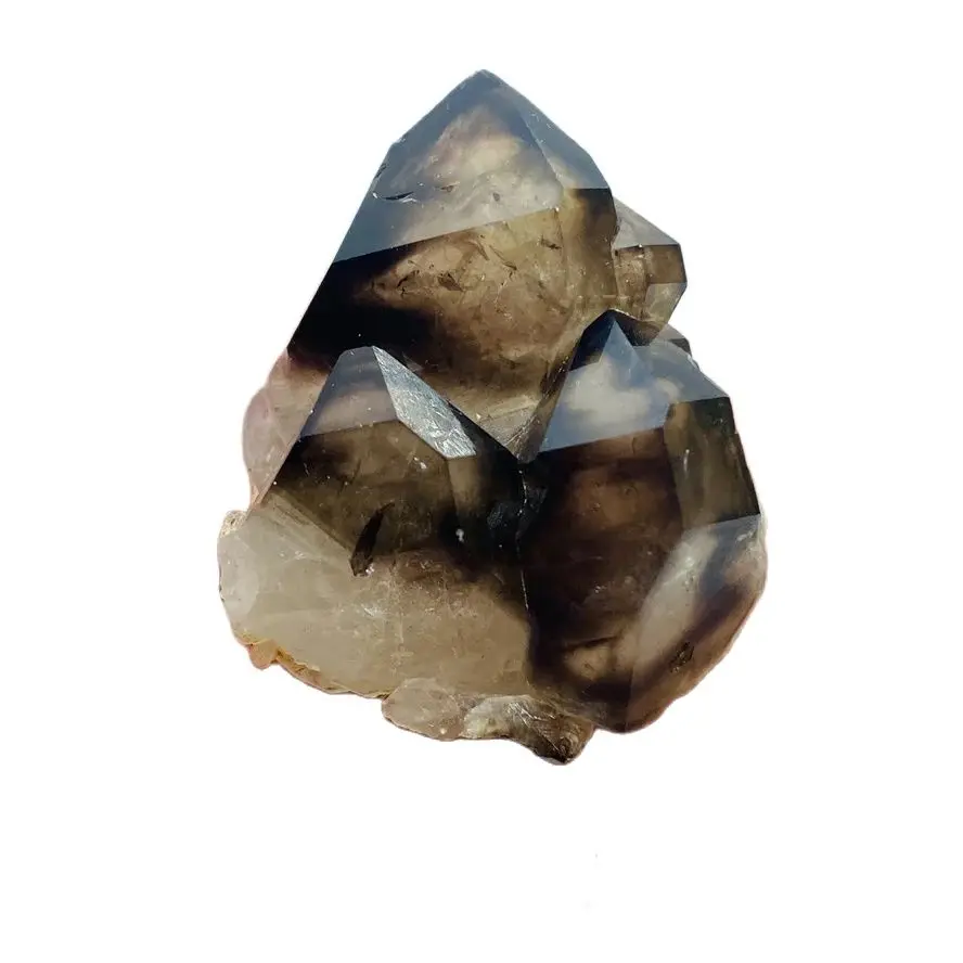 Натуральный замок из кристаллов Herkimer Diamond