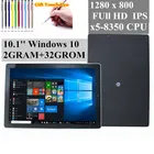 10,1 дюймовый NX16A 2GBDDR3 + 32 ГБ Windows 10 Home Z8350 CPU Двойная камера Bluetooth-совместимый WIFI 5000 мАч подарочные наушники  Чехол