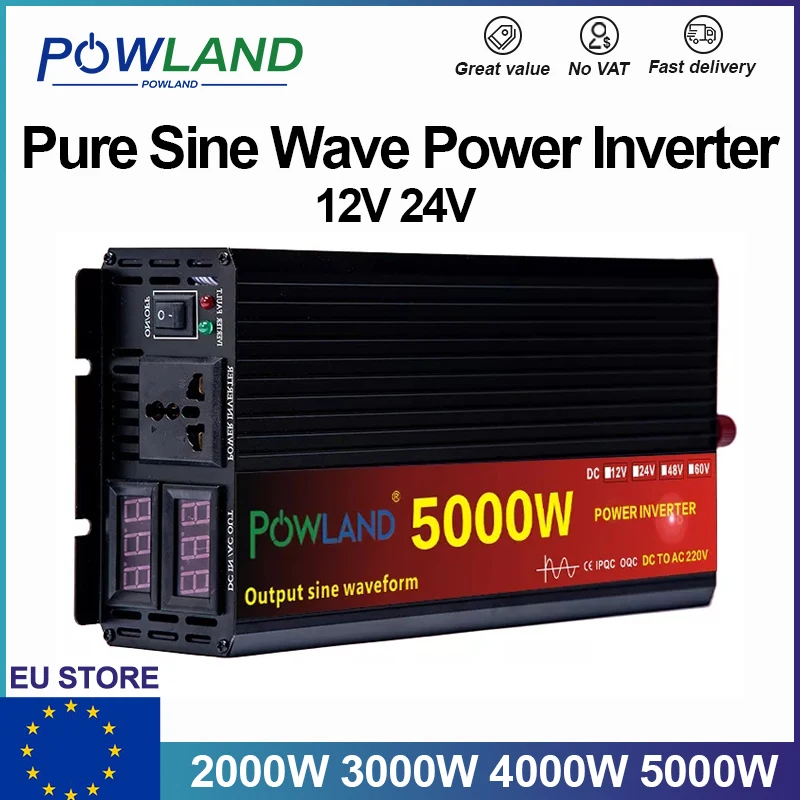 Инвертор немодулированного синусоидального сигнала 2000 Вт 3000 4000 5000 220 В