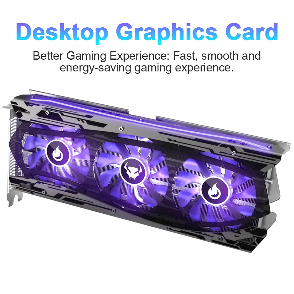 

Игровая видеокарта Yeston RX 6700 XT, 12 Гб, D6, графический процессор высокой четкости 192 бит GDDR6 для настольного ПК, игровая видеокарта RX6700XT