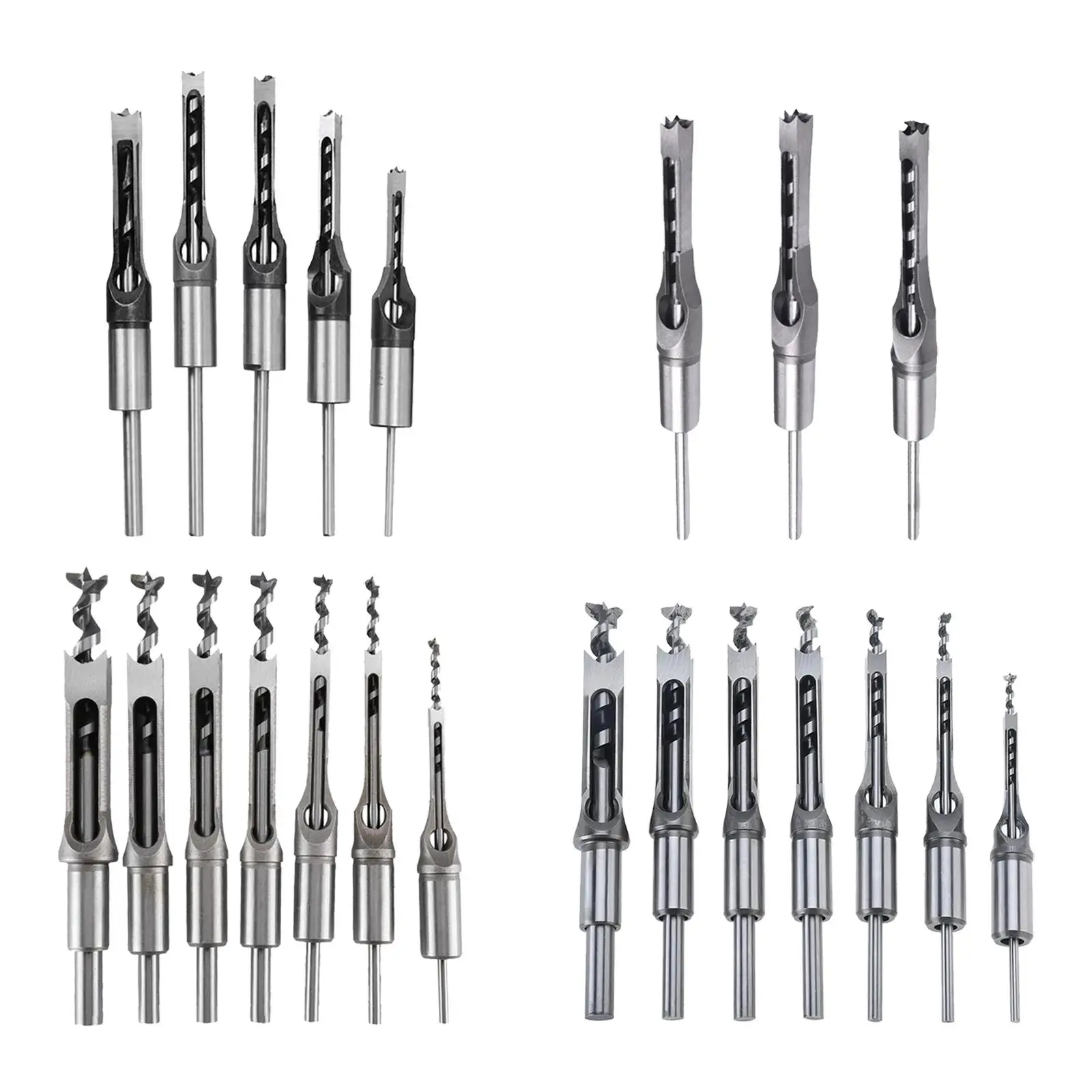 HSS квадратное отверстие Электроинструмент сверло деревообрабатывающая вставка