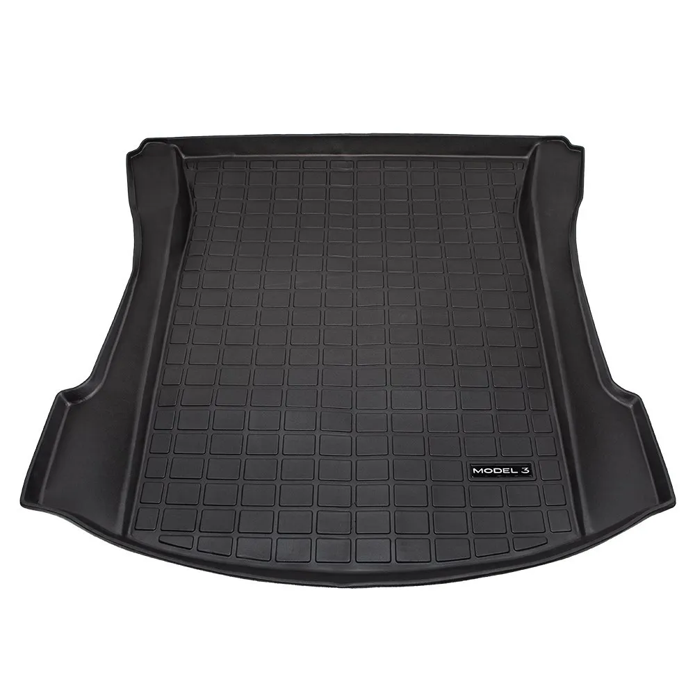 

Model3 Car Rear Trunk Storage Mat For Tesla Model 3 2020 Accessories Trunk Mats Cargo Tray Waterproof Protective Pads New