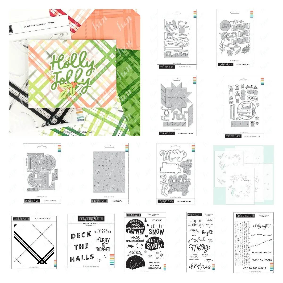 

Christmas Decoration Metal Cutting Dies Clear Stamps and Stencils Winter Festive for Diy Craft Making Greeting Card Scrapbooking