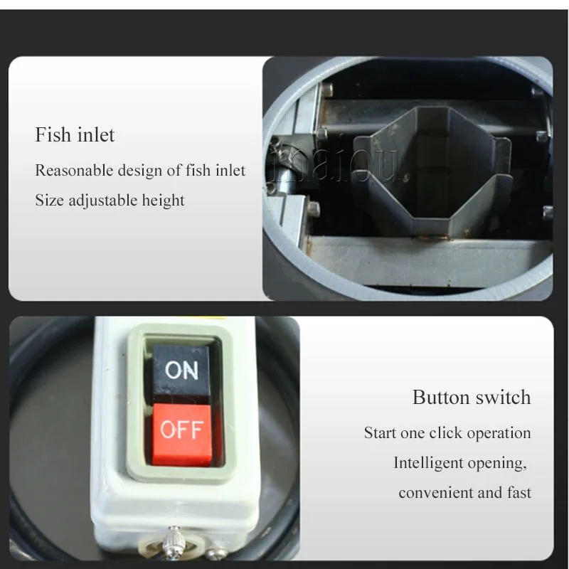 Машина для удаления рыбы и накипи машина очистки раскрытия живота