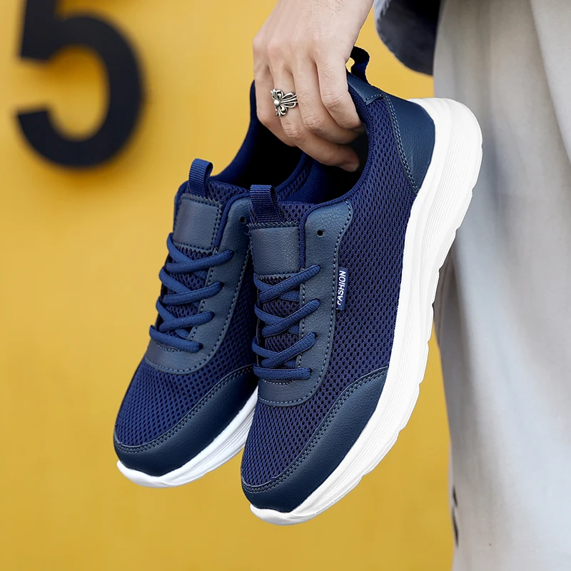 Hot Sale Running Shoes Men Breathable Sneakers Outdoor Sport Men Shoes Lightweight Men's Sneakers Walking Jogging Athletic Shoes