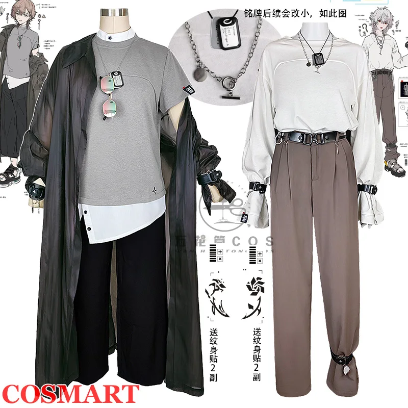 

COSMART Vtuber Nijisanji Kuzuha Kanae Cosplay Costume Daily Uniform Halloween Party Outfit Suit Role Play Clothing S-XL New