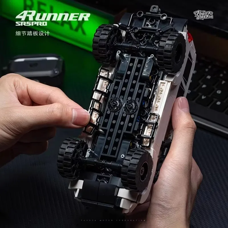 Фото Diy 8809 Технический 4Runner Speed Модель спортивного автомобиля Строительный блок Кирпичи Головоломки Игрушки Каретка Витрина Рождественские подарки для детей №5