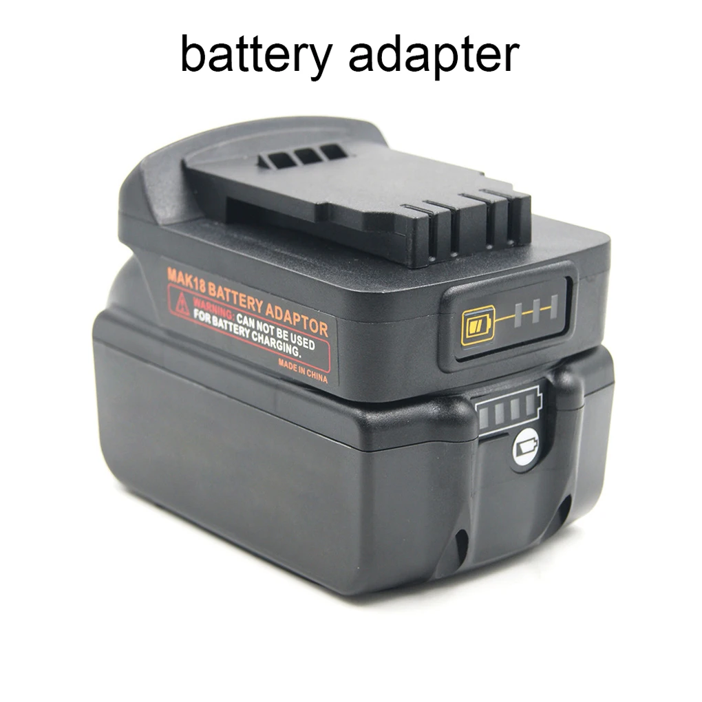 

Преобразователь аккумулятора для литий-ионных аккумуляторов, Сменный Адаптер для замены аксессуаров для Makita 18V BL1840 BL1850B BL1860B