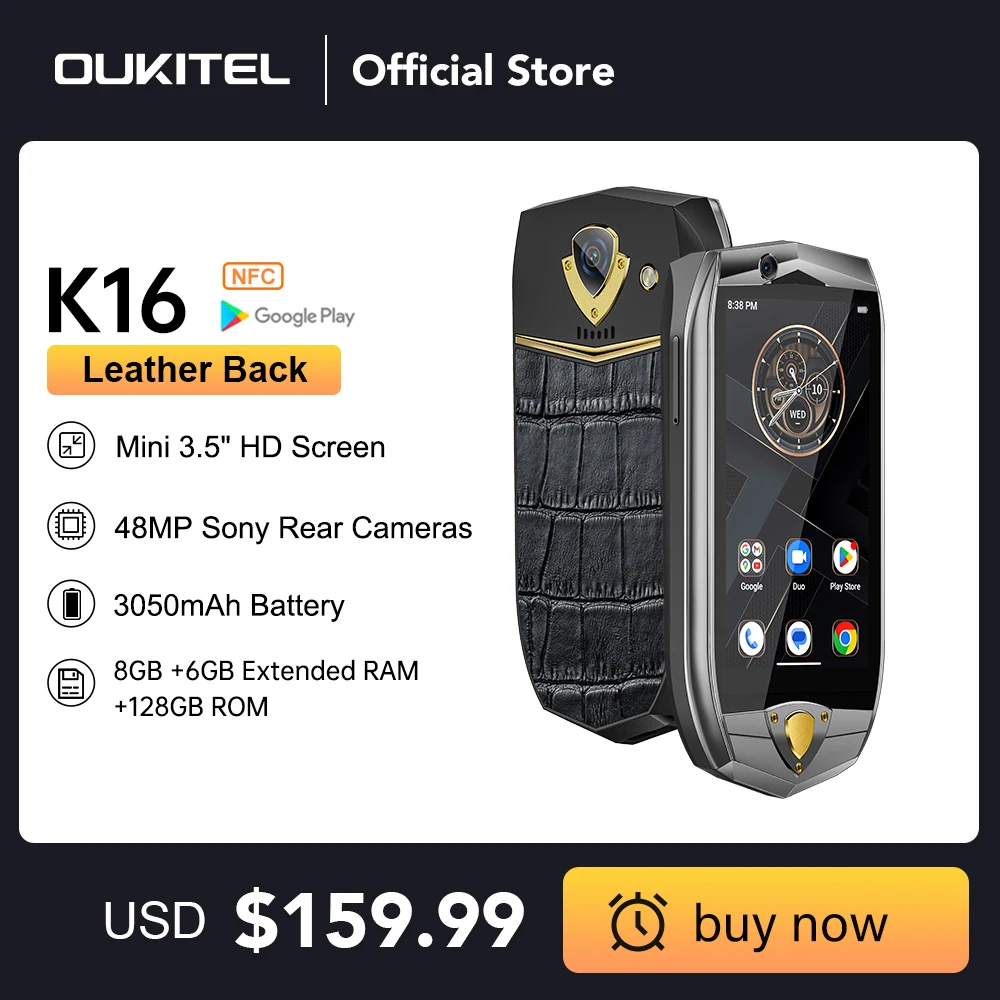 [World Premiere] Oukitel K16 Mini Cell phone 3.5