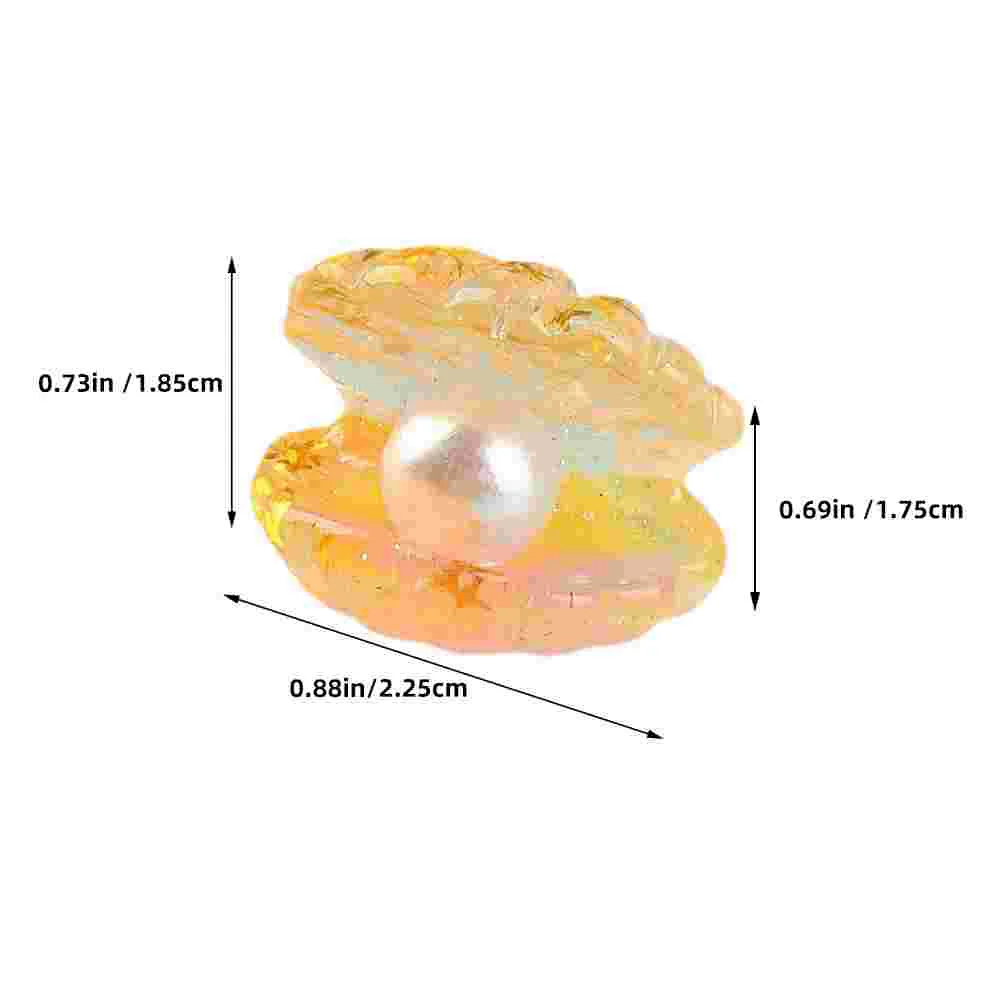 16 шт. жемчужные поделки искусственная ракушка украшения для аквариума