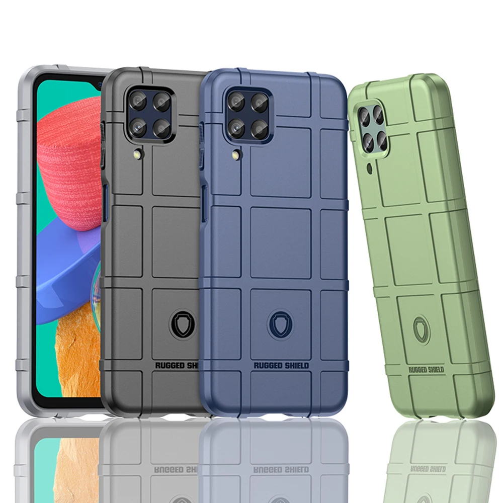 

Shockproof Phone Case for Samsung Galaxy A12 Nacho A11 M11 A03S A03 Core A03 A02S A02 M02 A7 2018 A750 Silicone Protection Cover
