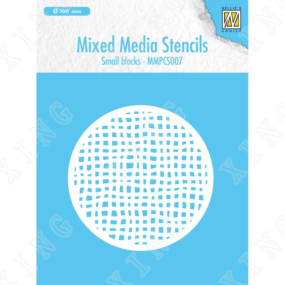 

Hot Selling 2022 New Small Blocks Round Airbrush Painting Decor Stencils for Diy Scrapbooking Art Ablum Diary Stamp Crafts