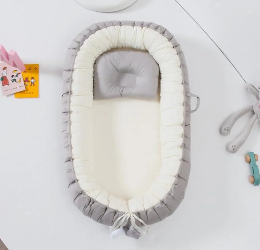 

Baby Nest Bumper Sleeping Bed Portable Baby Cribs Infant Cradle Cot Newborn Nursery Bassinet Travel Folding