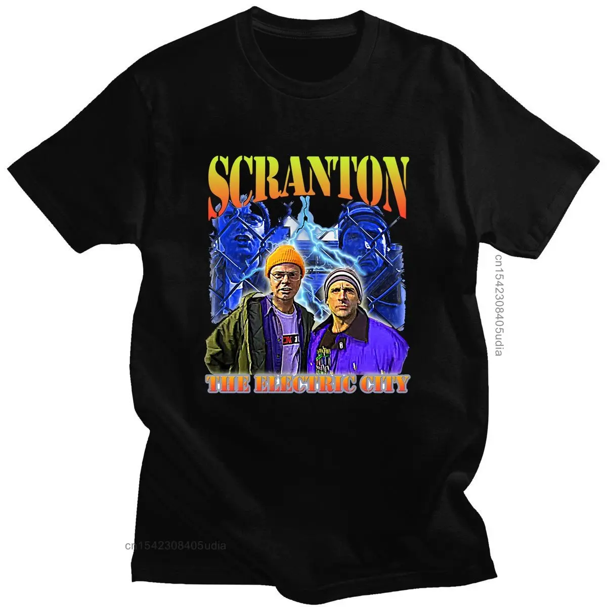 

Oversized T-Shirt The Office Dunder Mifflin Dwight Tv Show Scranton Tshirts Male Brand Mens Vintage Cotton Tshirt Unique Tops
