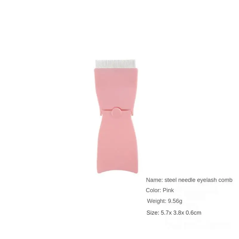 1 шт. металлическая расческа для завивки ресниц