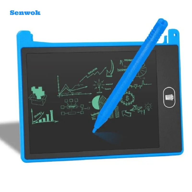 Lcd writing pad 4.4 inch Drawing tablet wireless kids draw boards with pen, cheap school study writing tablet boards with stylus
