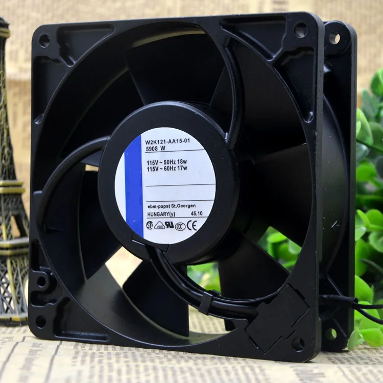 

Новый оригинальный тип 5908 Вт 115 в 18/17 Вт 12738 12,7 см 2-линейный высококлассный охлаждающий вентилятор