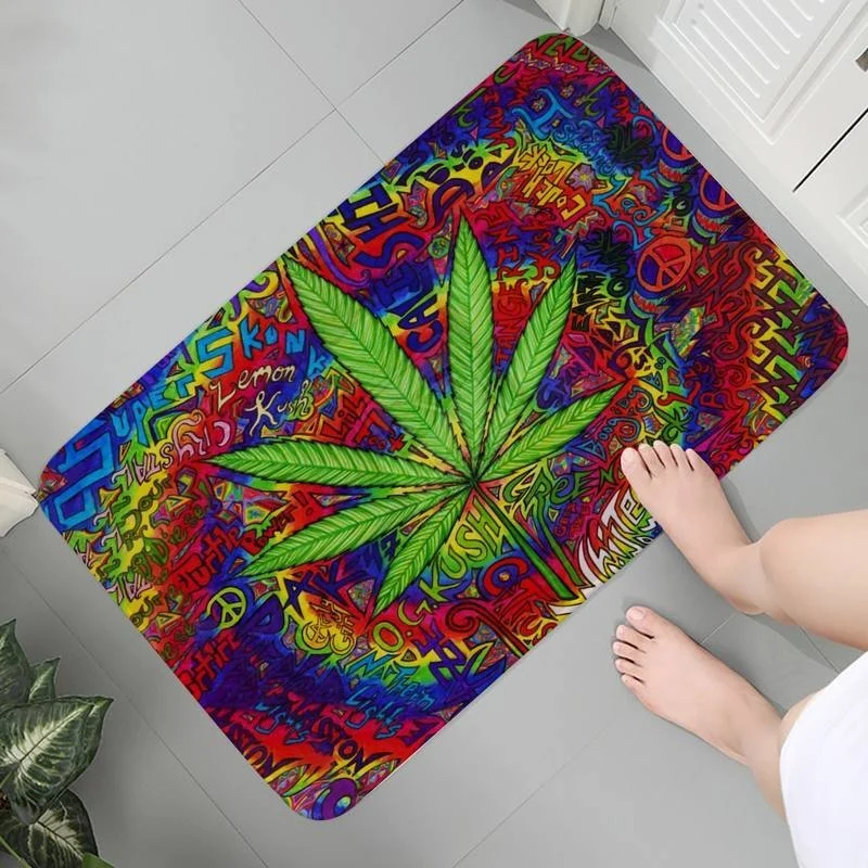 

Living Room Carpet Soft Washable Bathroom Rug Indoor Hallway Mats Anime Coffee table Somke Weed Mat bedside Bath Mats Prayer Rug