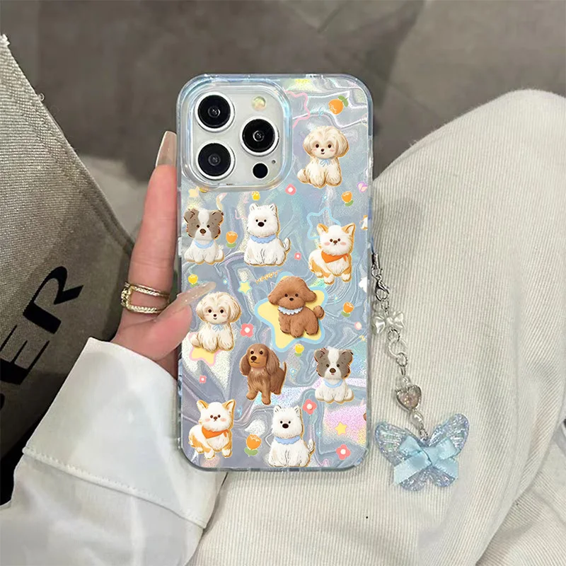 Фото Чехол с бантиком-бабочкой для Infinix Hot 60 60i 50 Pro Plus Note 50 Zero 40 GT 30 Tecno Spark 40C Camon 40 30 Pro ITEL A50 P55 Cover №1