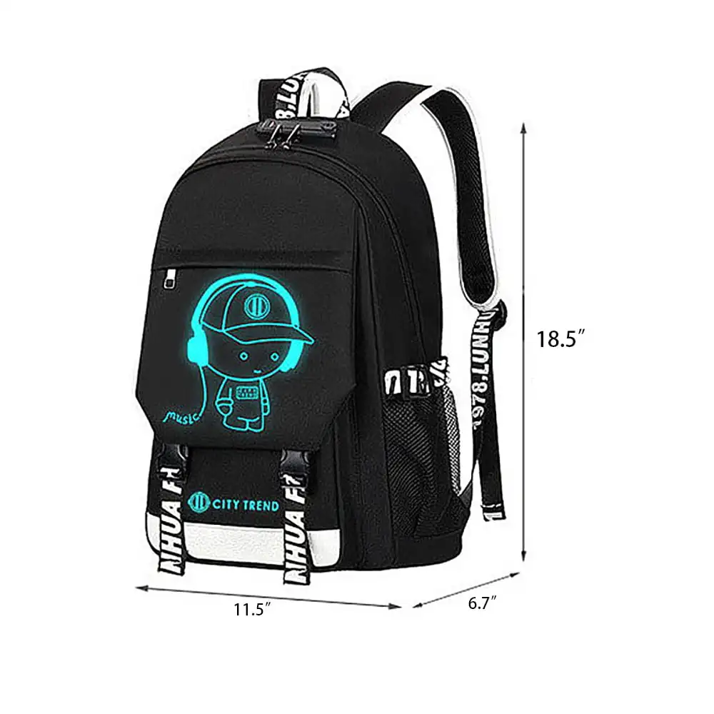 Luminous School Bags Backpacks,16