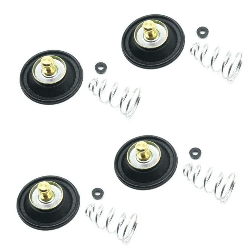 

Brand New Air Cut-Off Valve Spring Spring O-ring Diaphragm O-Ring Diaphragm Spring 4PCS/Set Carburetor For HONDA CB400T