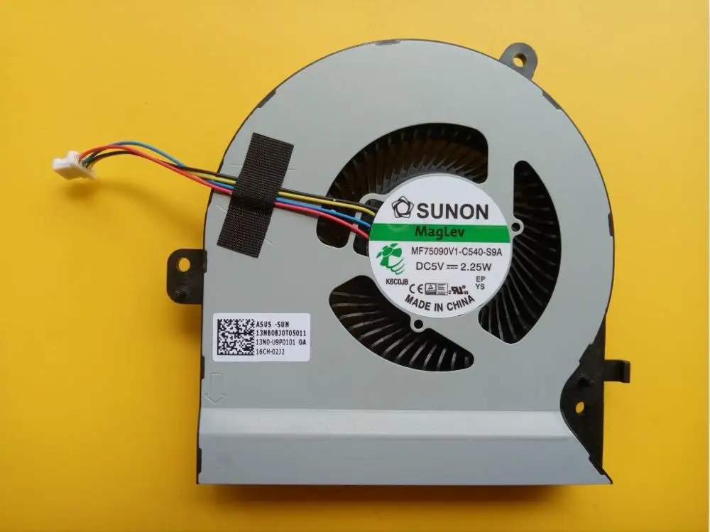SUNON EF75070S1-C540-S9A DC 05V 4-проводной вентилятор охлаждения сервера