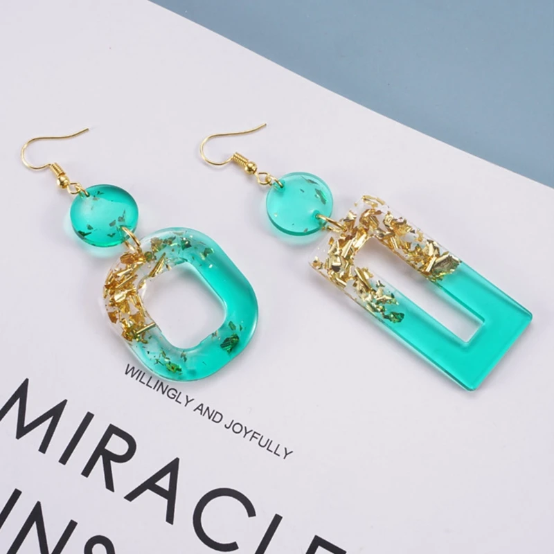 

Серьги геометрической формы, искусственная форма, висячие серьги, подвески для ювелирных изделий со стразами, подвески, Литые инструменты