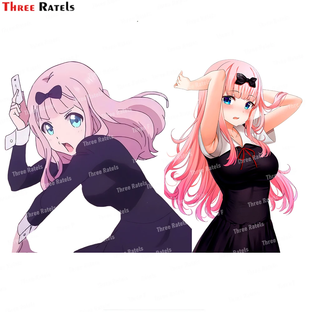 

Three Ratels I926 Fujiwara Chika Waterproof Stickers Classic Toy Laptop Luggage Fridge Guitar Sexy Sticker Gift Stickers