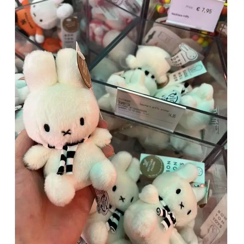 Аниме Горячий Новый Kawaii Miffys Брелок Подвеска Полосатый Кролик Кукла Сумка
