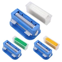 100pcs disposable dental cotton tip micro applicators sml tip sticks brush dispenser dental lab equipment diy tools