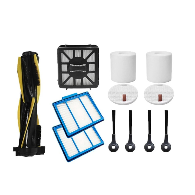 

Hepa Filter Main Roller Side Spin Brush Parts For Shark IQ RV1001AE RV101 Robot Vacuum Cleaner Replacement Accessories
