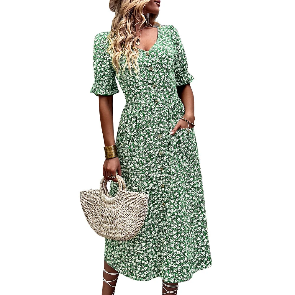 

2023 повседневное элегантное тонкое сексуальное платье, новое специально разработанное и разработанное наше летнее платье для отдыха