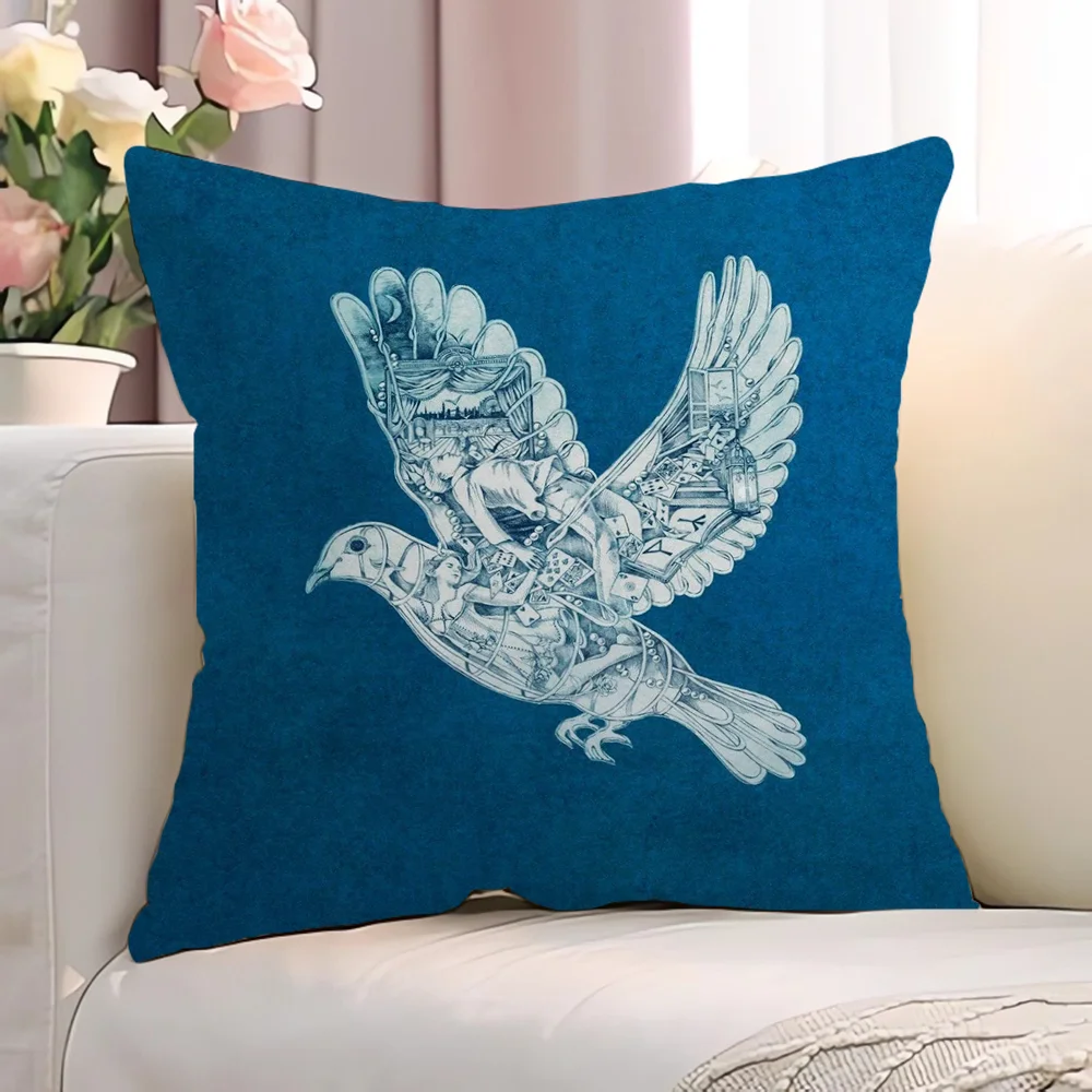 C-Coldplay Плюшевые Декоративные Наволочки 40x40 45x45 Квадратные Экологически Чистые