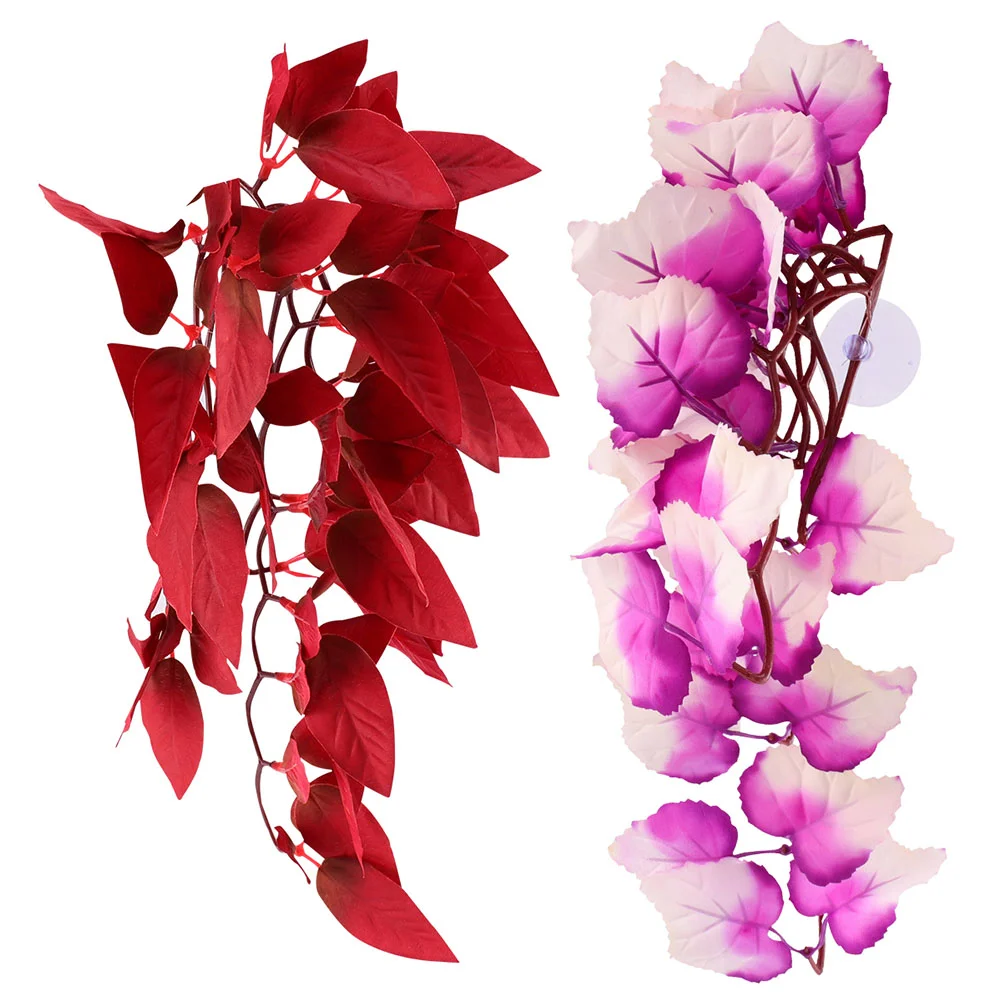 2 шт. поддельные платы для домашних животных ландшафтный дизайн из ротанга