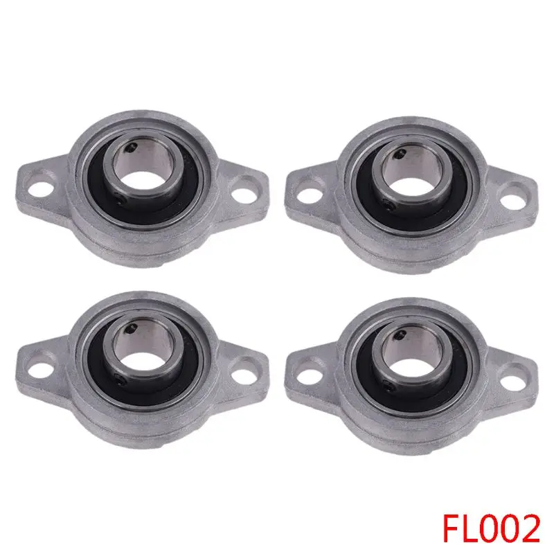 Y1UB 4 шт. ромбические подшипники из цинкового сплава опорный корпус KFL08 KFL005 KFL004 KFL003