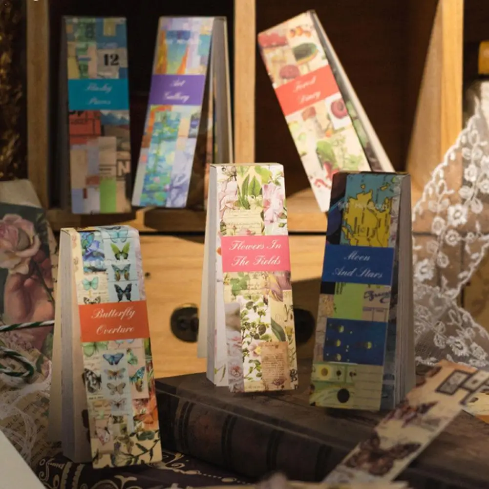 

Многолетний Набор принадлежностей для скрапбукинга в стиле ретро, художественные наклейки для нежелательного журнала «сделай сам», декора...