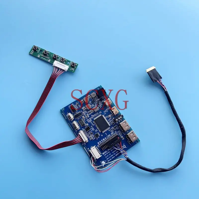 

Fit B133XW03 1366*768 TYPE-C 2-USB PCB 862 Driver Controller Board Mini HDMI-Compatible 13.3" Kit DIY 40-Pin LVDS Laptop Monitor