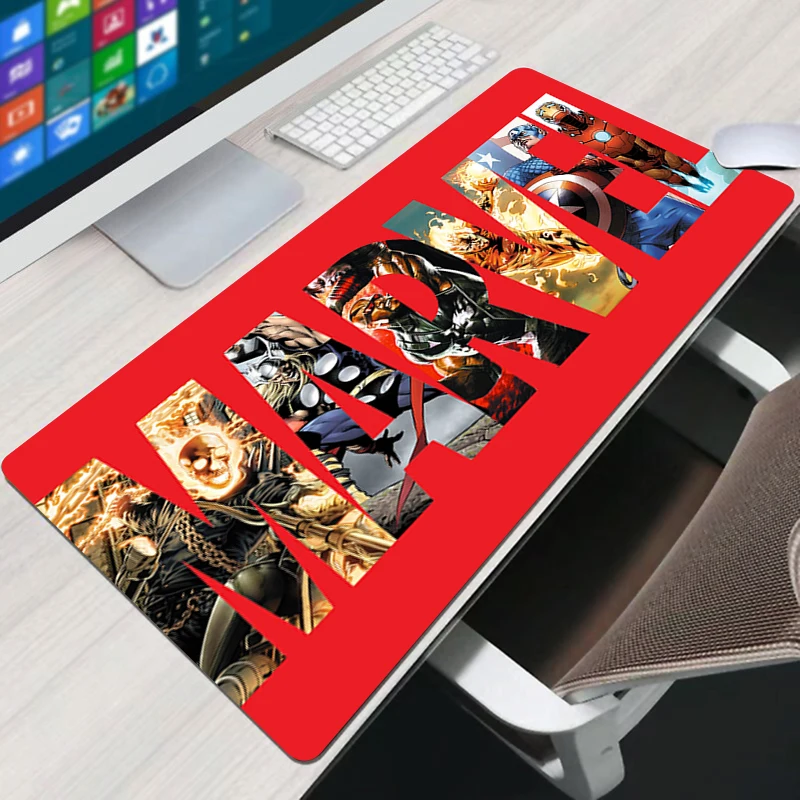 

Marvell Mouse Pad Gamer Keyboard Mousepad Desk Mat Pc Accessories Gaming Mats Mause Pads Large Xxl Protector Mice Keyboards
