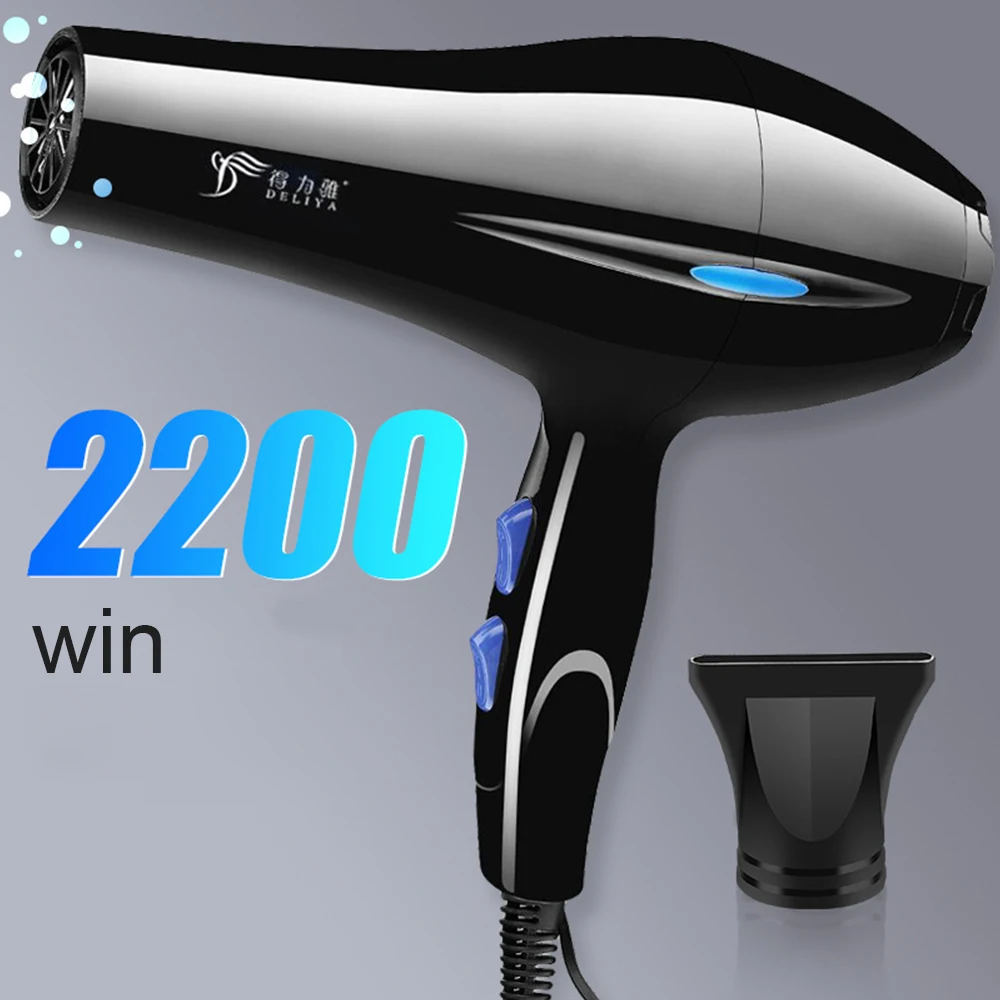 

1200W 220V Professional Electric Hair Dryer Strong Hot Cold Wind Blow Dryer Portable Home Quick Dry Hairdryer For Hair Salon