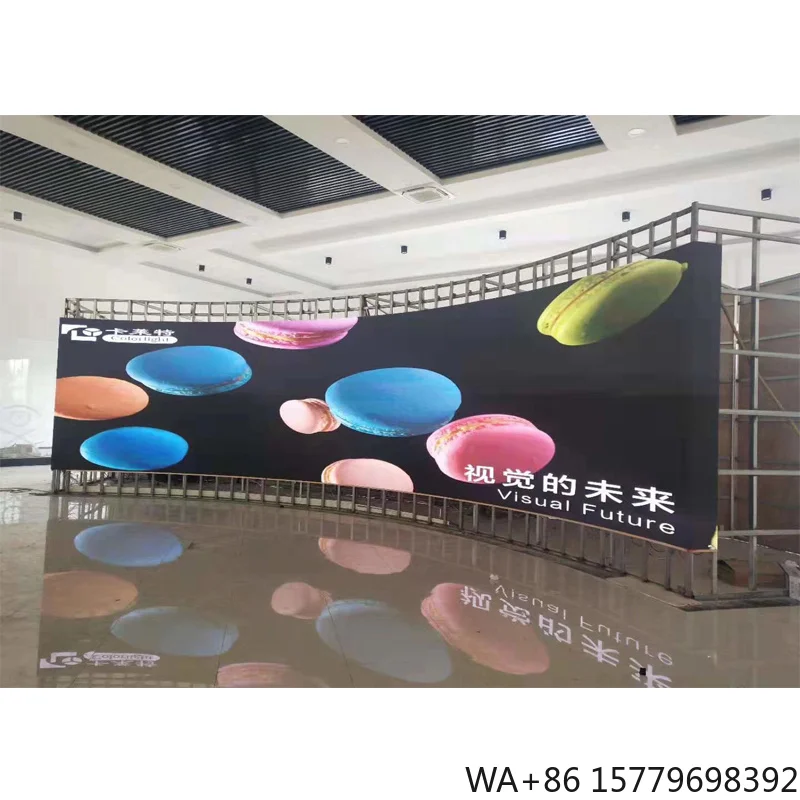 Фото Светодиодный экран 4K P3.91 P2.5 для сцены, уличный/внутренний, для церкви, фоновая стена из панелей №1