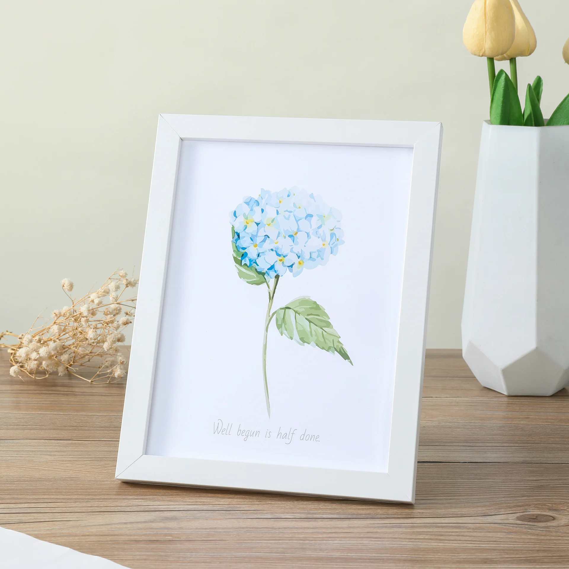 

Деревянная фоторамка 10х15 см