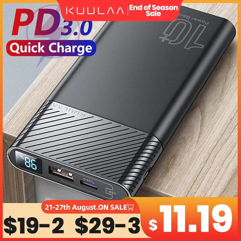 KUULAA 10000mAh (37Wh)