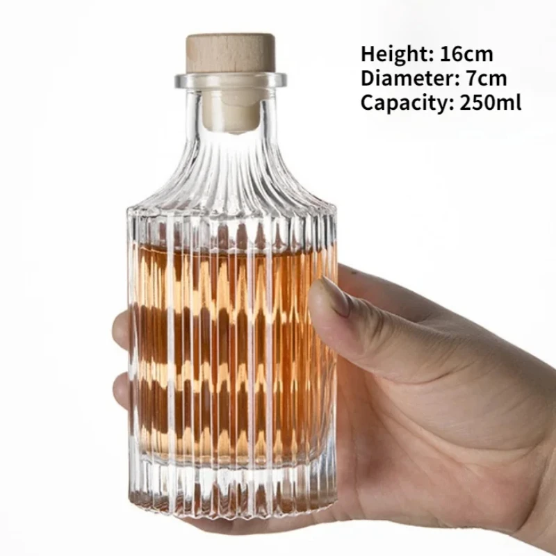 

Прозрачная мини-фляга YQIALis 140-250 мл