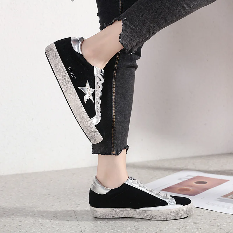 Туфли грязные женские с блестками натуральная кожа ретро тарелка маленькие