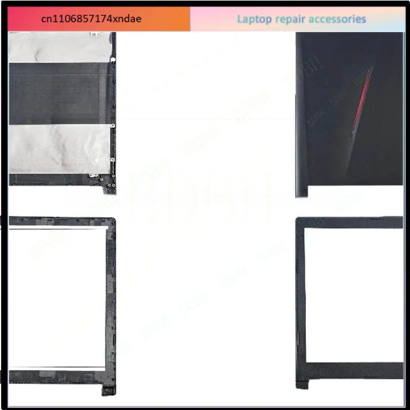 Фото Для MSI GL73 8RC 8RD 8RE 7RD MS-17C5 MS-17C6 MS-17-C7 MS-17C8: задняя крышка ЖК-дисплея, верхняя часть корпуса (пальмрест), нижняя крышка, клавиатура. №5